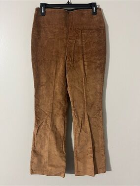 SPRWMN Ankle Corduroy Flare Pants Sz M